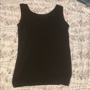 Chic Black Sleeveless Tank Top